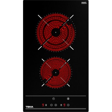 Teka TBC 32010 BK TTC Domino Κεραμική Εστία Αυτόνομη με Λειτουργία Κλειδώματος 30x51εκ.